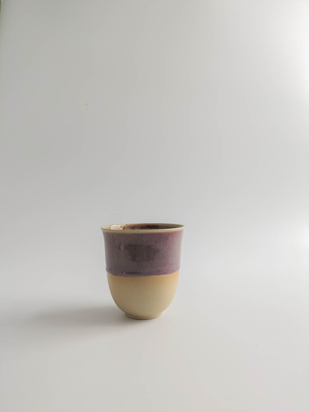 Keramikbecher small  - violett hell