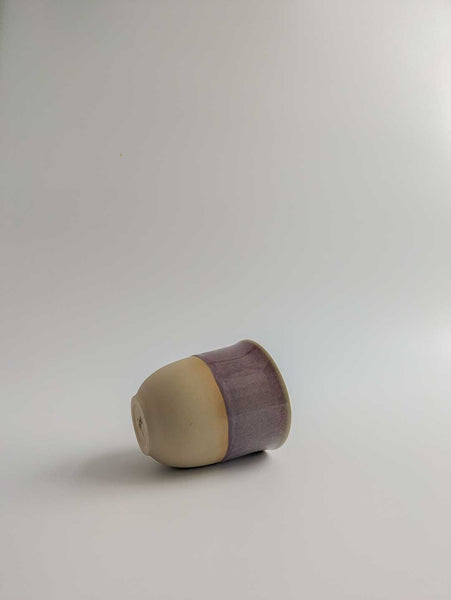 Keramikbecher small  - violett hell