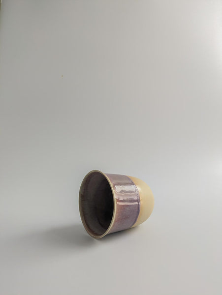 Keramikbecher small  - violett hell