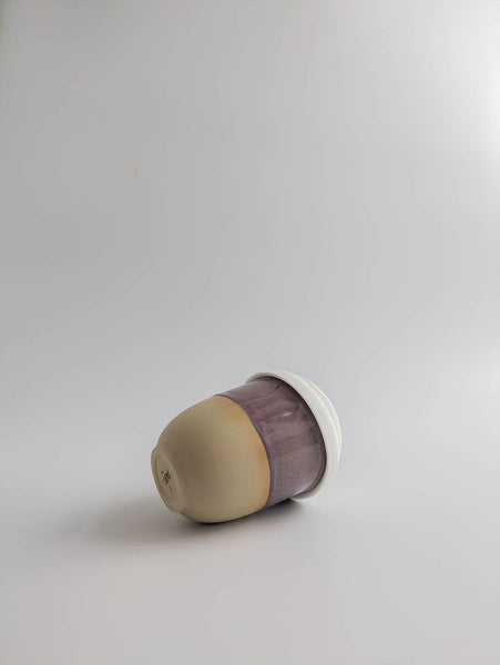 Keramikbecher small  - violett hell